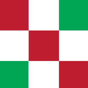 Kockás Olasz zászló